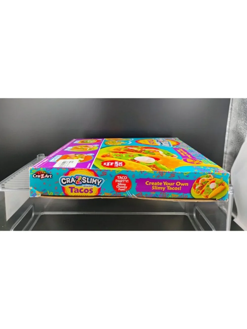 Cra-Z-Slimy Tacos Brand DIY Slime Kit For Kids Lime Scented